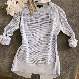 Icy blue Banana Republic sweater
